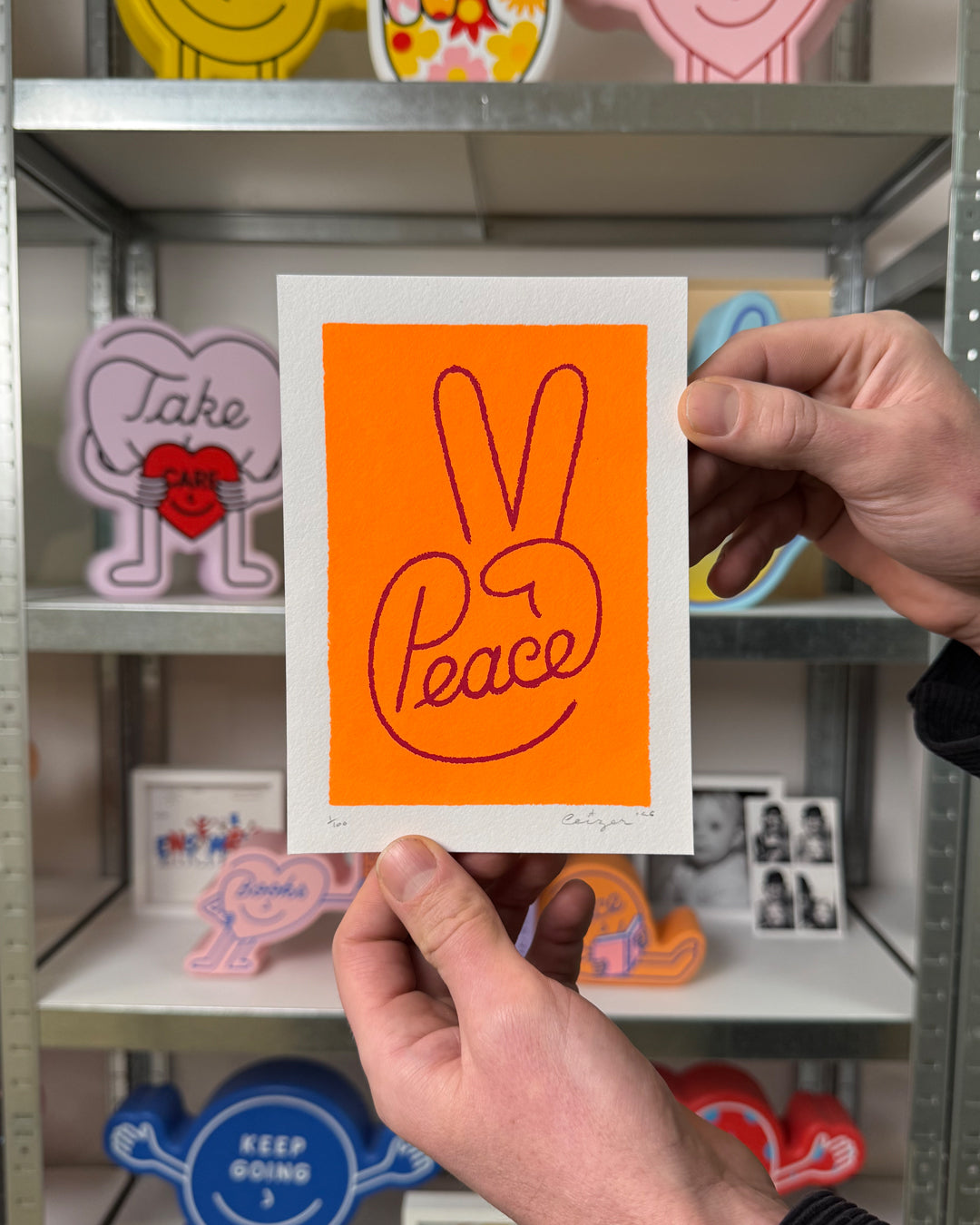 PEACE Pendant necklace