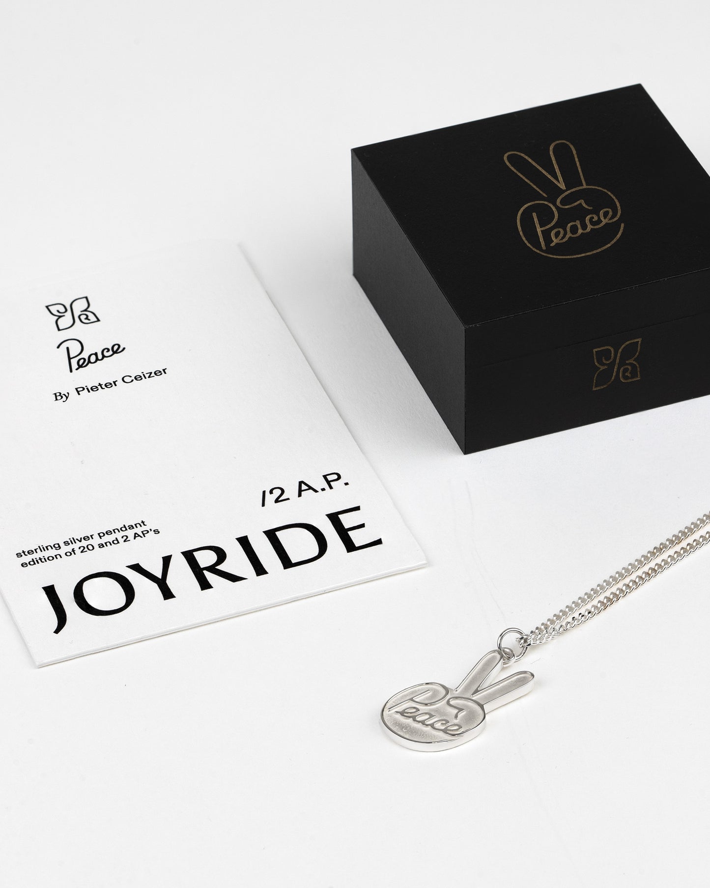 PEACE Pendant necklace