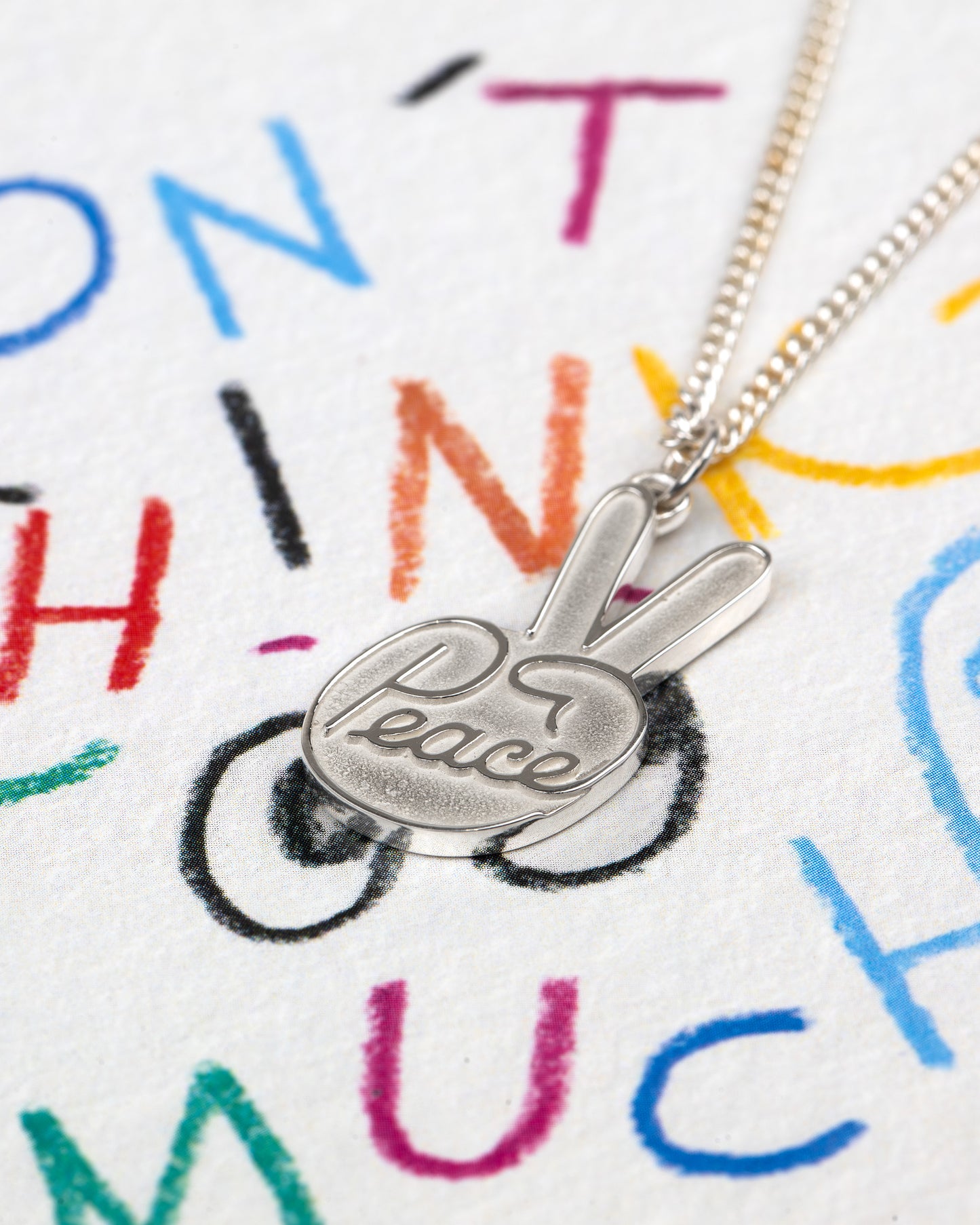 PEACE Pendant necklace