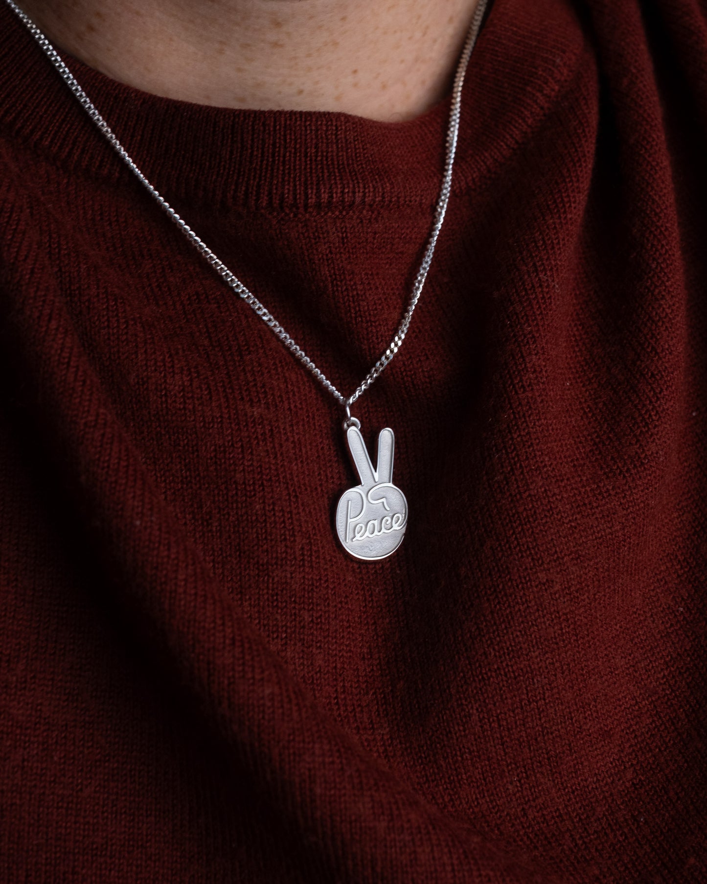 PEACE Pendant necklace
